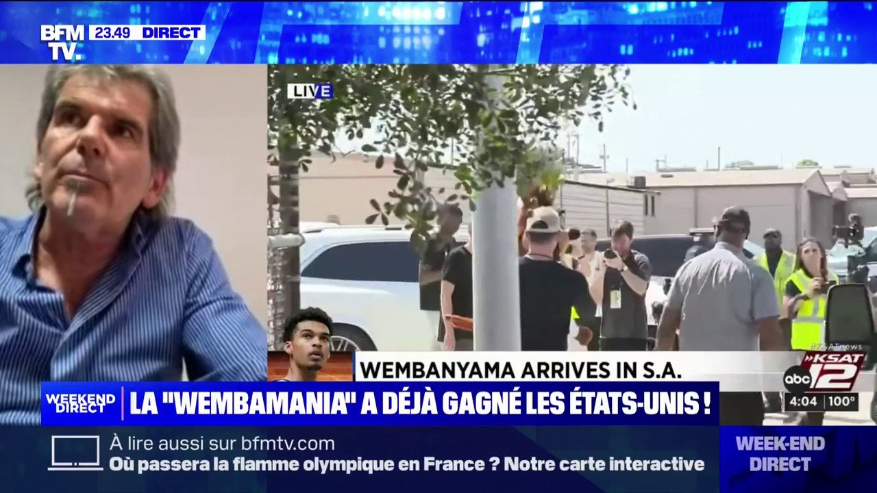 Wembanyama en NBA: "Il y a une intelligence chez ce garçon qui est hors du commun", pour Claude Bergeaud, ancien sélectionneur de l'équipe de France de basket