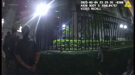 Vídeo mostra PMs amarrando mãos e pés de homem já algemado