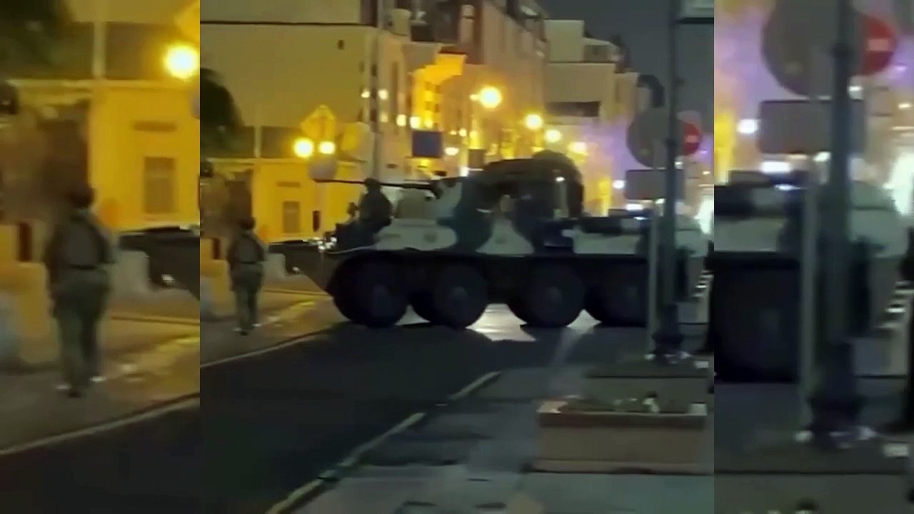Coup d'alarme en Russie ! Des véhicules blindés et des soldats ont commencé à patrouiller
