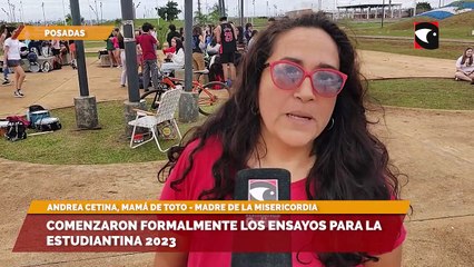 Comenzaron formalmente los ensayos para la estudiantina 2023