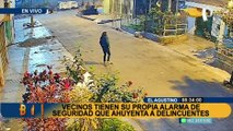 Vecinos en El Agustino instalan sus propias alarmas para hacer frente a la delincuencia