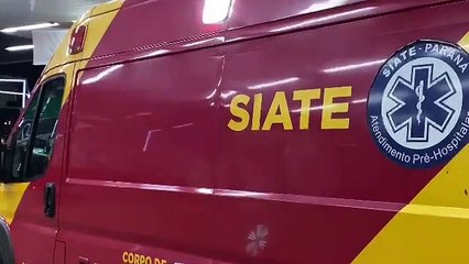 Homem fica ferido em acidente de trânsito no Centro
