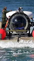 Submarino desaparecido del Titanic