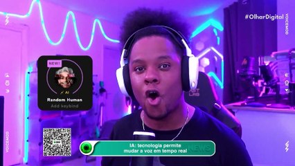 IA: tecnologia permite mudar a voz em tempo real