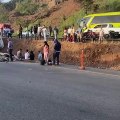 Al menos 40 personas heridas y fallecidas tras volcarse autobús en autopista Duarte