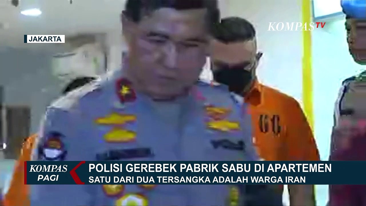 Gerebek Pabrik Sabu di Apartemen, Salah Satu Tersangka Adalah Warga Negara Iran