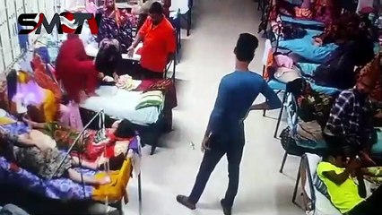 কুমিল্লা মেডিকেল হাসপাতালে রোগীর মোবাইল চুরিকালীন সময় চিত্র