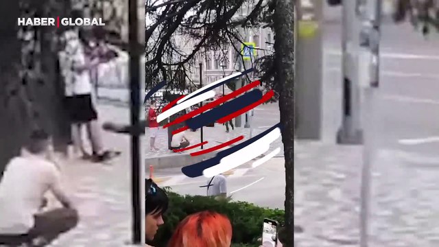 Wagner isyanının patlak verdiği Rostov'dan dikkat çeken görüntüler: Sokağa inen askerleri şaşkınlıkla izlediler