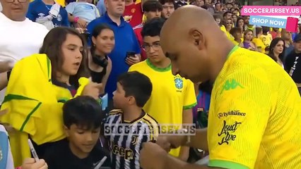 Ronaldinho Team vs Roberto Carlos Team 4-3 Highlights _ All Goals _ The Beautiful Game 2023