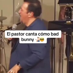¡Insólito! Pastor causó polémica por predicar con su versión al ritmo de Bad Bunny