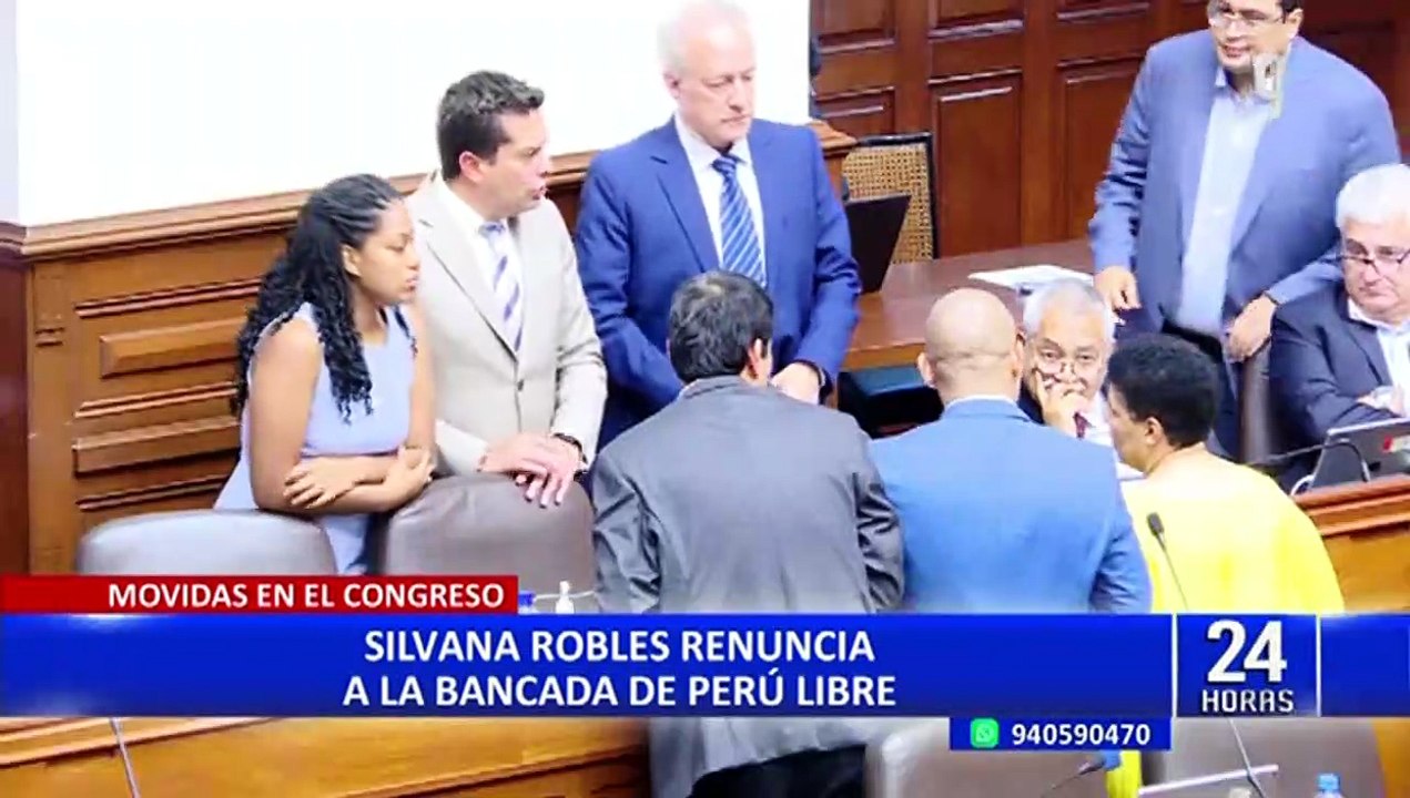 Silvana Robles explica las razones de su salida de la bancada Perú Libre