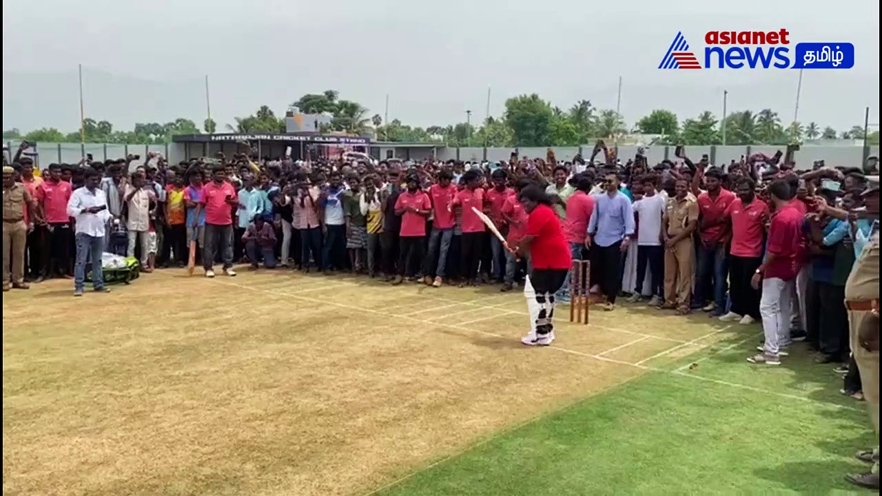 சேலத்தில் கிரிக்கெட் மைதானம் அமைத்த நடராஜன்! ரிப்பன் வெட்டி திறந்து வைத்த தினேஷ் கார்த்திக்!