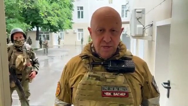 Rébellion en Russie : Le chef du Groupe Wagner affirme ce matin être entré en Russie avec ses troupes dans le but de renverser le commandement militaire, se disant prêt à mourir pour libérer les russes