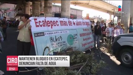 Bloqueo en avenida Central cumple 15 horas; vecinos denuncian falta de agua