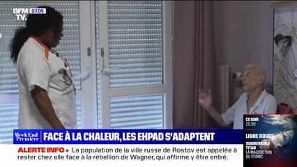 Canicule: face à la chaleur, les Ehpad s'adaptent