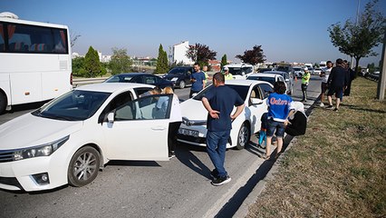 Eskişehir'de 9 aracın karıştığı zincirleme kaza