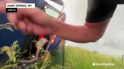 Tornadoes tear through Wyoming and Nebraska