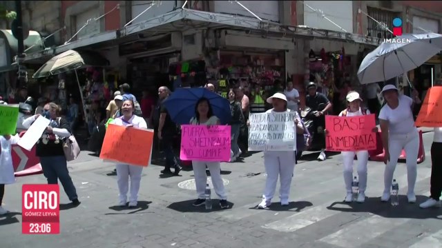 Médicos y personal de salud exigen mejores condiciones laborales en CDMX