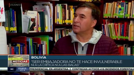 Cancillería de Bolivia condecora a embajadora de México por enfrentar el Golpe de Estado de 2019