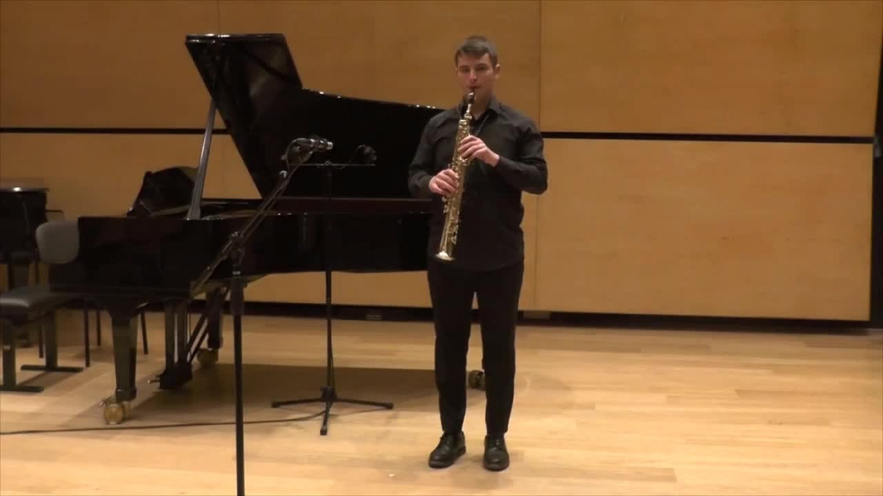 Doron Hazan - Saxophone, Ben Solomon, Etude # 1 from Chromatophores