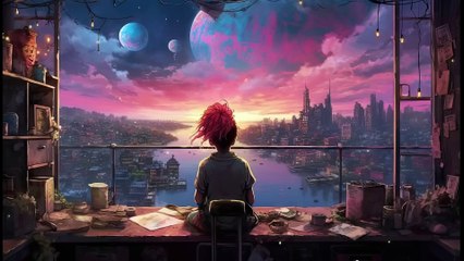 LoFi Cosmic Clouds  Beats to Relax Study Work