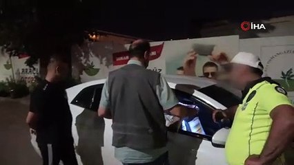 Bursa'da çalıntı araba ile gezerken yakalandı