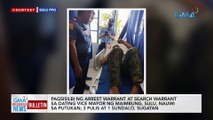 Pagsisilbi ng arrest warrant at search warrant sa dating vice mayor ng Maimbung, Sulu, nauwi sa putukan; 3 pulis at 1 sundalo, sugatan | GMA Integrated News Bulletin