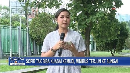 Sopir di Bawah Umur Tak Bisa Kuasai Kemudi, Minibus Terjun ke Sungai!