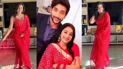 Sumbul Touqeer Khan को Red Suit में देख फैंस बोले 'Fahmaan के साथ Jodi Pyari...' #SuMaan | FilmiBeat