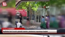 Beylikdüzü'nde hırsızlık şüphelisi kadınlar yakalanınca soyunmaya başladı