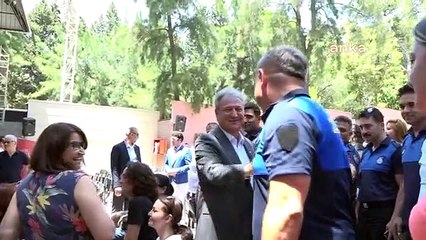 Bornova Belediye Başkanı İduğ, Personeliyle Bayramlaştı