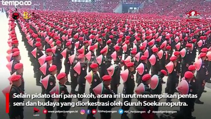 Presiden Joko Widodo, Wapres Ma’ruf Amin dan Megawati Hadiri Puncak Perayaan Bulan Bung Karno