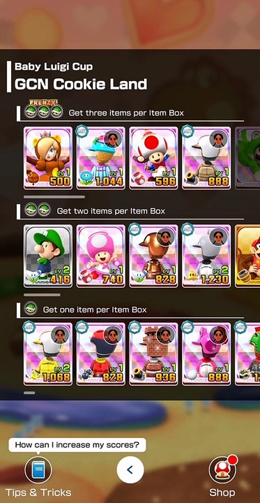 Mario Kart Tour: Mii Tour: Baby Luigi Cup