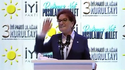 Meral Akşener'den Altılı Masa'ya: Bundan sonra size hayatta başarılar