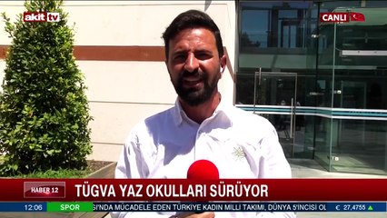 TÜGVA Yaz Okulları sürüyor