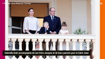 Gabriella de Monaco craquante avec un joli chignon, elle vole la vedette à sa maman Charlene pour la Saint-Jean