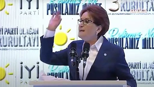 Dernière minute! Meral Akşener a renversé la table 6 pour la deuxième fois： A partir de maintenant, je vous souhaite du succès dans la vie !