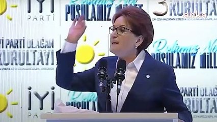 Dernière minute! Meral Akşener a renversé la table 6 pour la deuxième fois： A partir de maintenant, je vous souhaite du succès dans la vie !