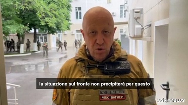 Capo Wagner Prigozhin: il capo di Stato Maggiore ? scappato da Rostov