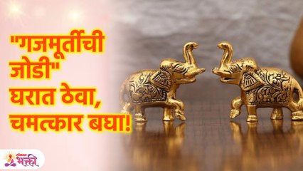 गजमुर्तीची जोडी घरात ठेवल्याने काय घडते? | Vastu Tips in Marathi | Lokmat Bhakti | KA3