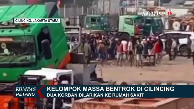 2 Kelompok Massa di Cilincing Saling Serang, 2 Korban Dilarikan ke Rumah Sakit!