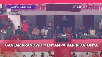 Pidato Ganjar di Acara Bulan Bung Karno, Singgung Nasib IKN