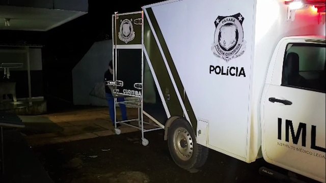 Corpo de Heberton Surdi, vítima de acidente na PR-471 em Catanduvas, chega ao IML em Cascavel