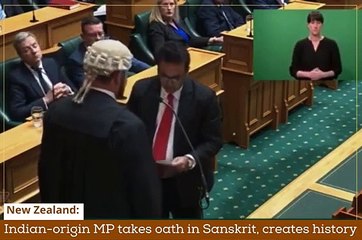 New Zealand Indian-origin MP takes oath in Sanskrit, creates history