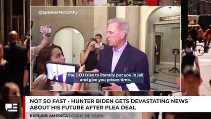 Not So Fast - Hunter Biden Gets Devastating News About His Future After Plea Deal