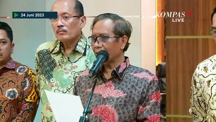 [Full] Menko Polhukam Mahfud MD: Ada Tindak Pidana di Ponpes Al Zaytun Indramayu