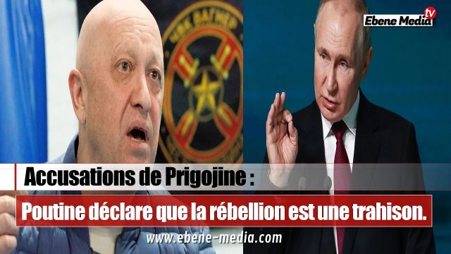 Rébellion armée en Russie : Poutine a promis de défendre la Russie.
