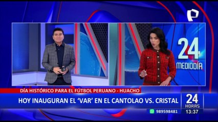 Liga 1: Inauguran el VAR con el inicio del Torneo Clausura