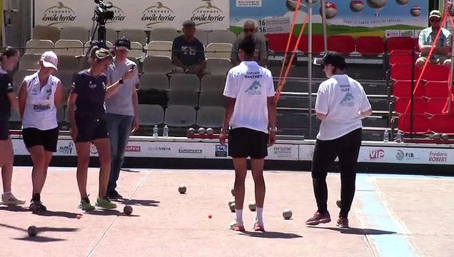 Secondes parties de double féminin, 16ème Trophée Emile Terrier 2023, le direct (6)