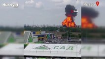 Rusya’nın Voronej kentindeki akaryakıt deposunda patlama